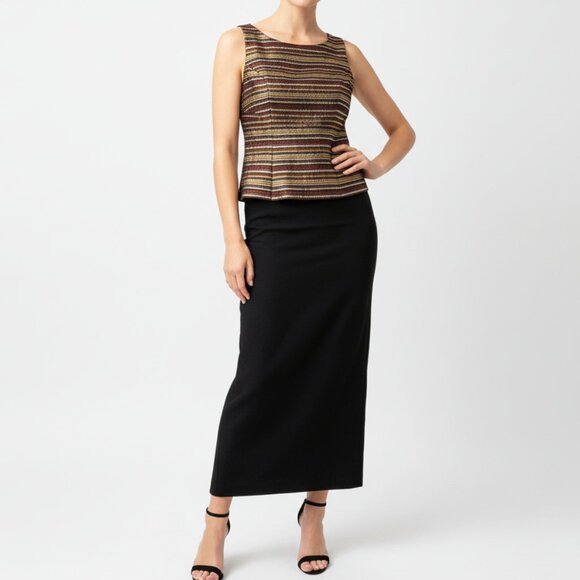 Jessica Howard Maxi Dress Size 6 Metallic - Picture 1 of 5